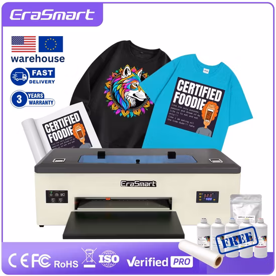 Dtf Film Heat Transfer Pet Film for Printing Heat Press for Textile