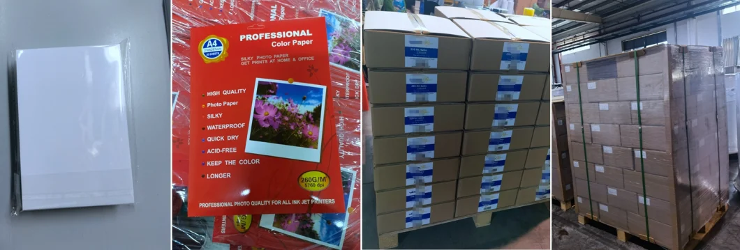 Digital Printing RC Matte Inkjet Paper Sheet Waterproof Photo Paper