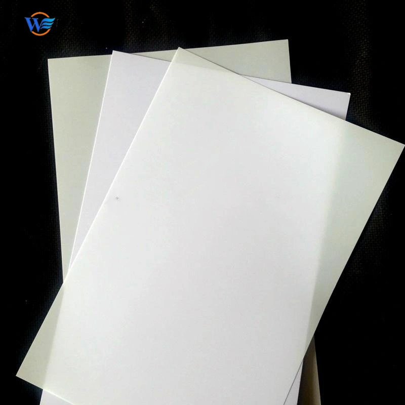 0.32mm A4 PVC White Digital Laser Printing Sheet for Konica HP Indigo Mgi Printers for Card Making