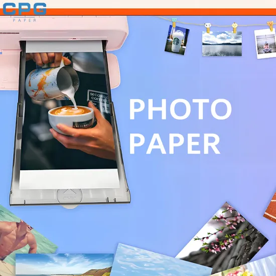 Digital Printing RC Matte Inkjet Paper Sheet Waterproof Photo Paper