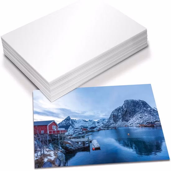 Digital Printing RC Matte Inkjet Paper Sheet Waterproof Photo Paper