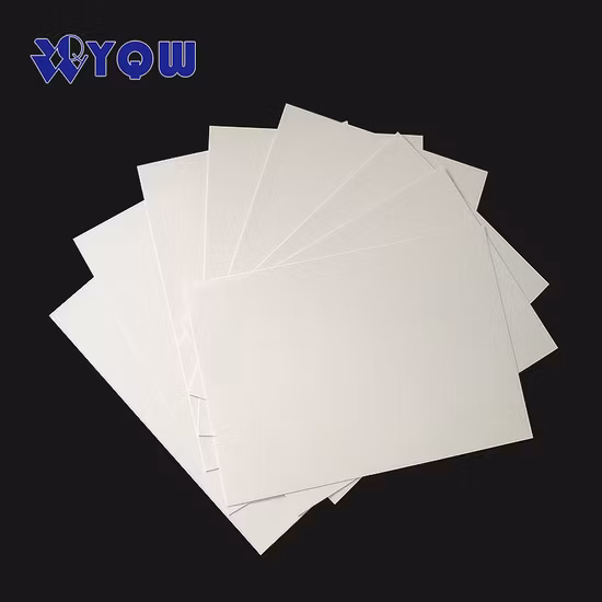 0.32mm A4 PVC White Digital Laser Printing Sheet for Konica HP Indigo Mgi Printers for Card Making
