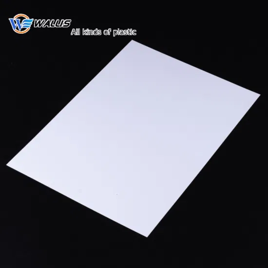 Super Plain Gold Silver White Transparent PVC Pet PC Sheet for Inkjet Printing